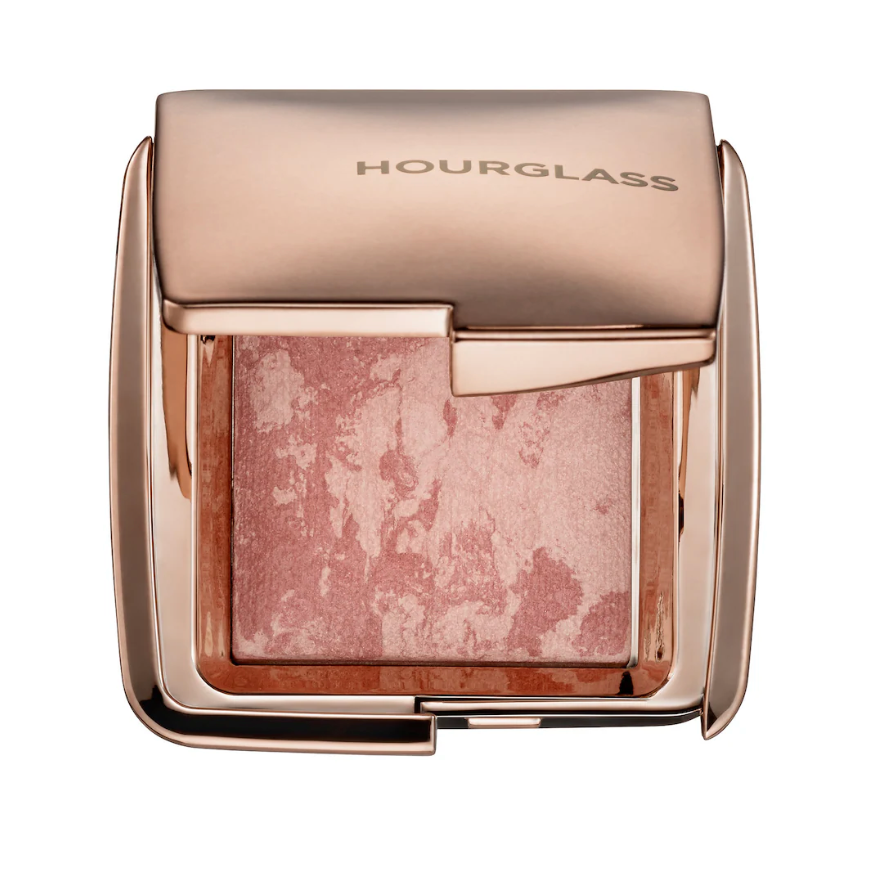 HOURGLASS - Mini Ambient Lighting Blush | Mood Exposure - A soft plum blush fused with Mood Light to brighten the complexion