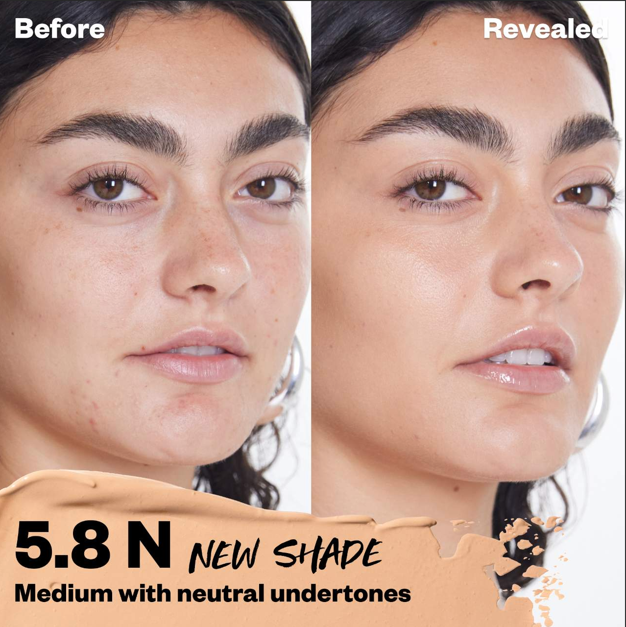 Kosas Concealer | Tone 5.8 N - medium with neutral undertones