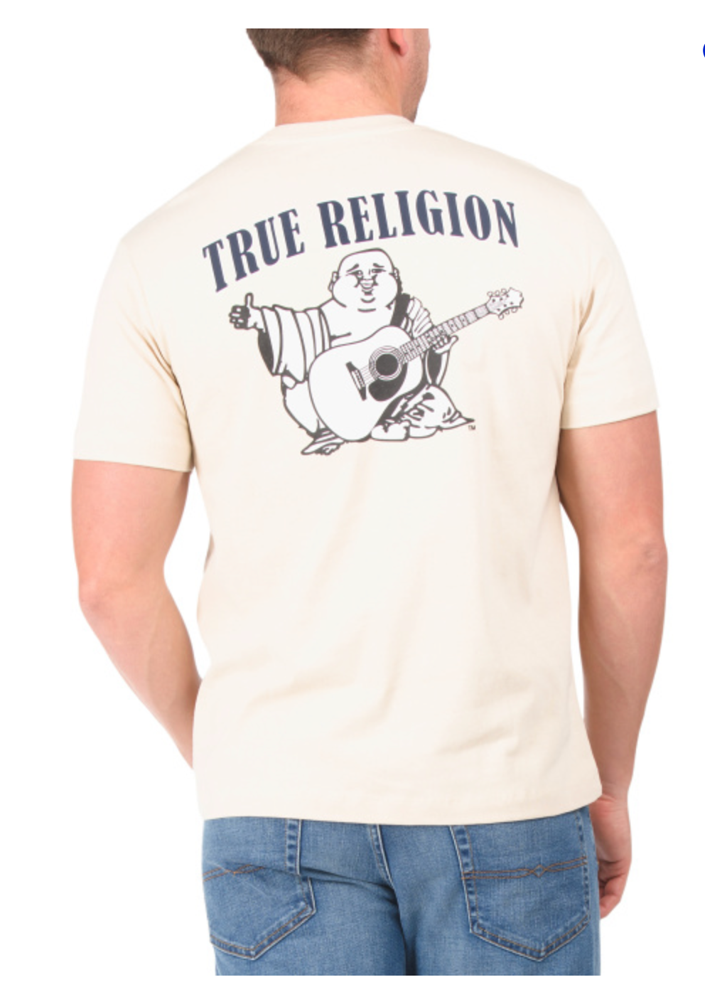 True Religion - Heavy Buddha Tee Fog