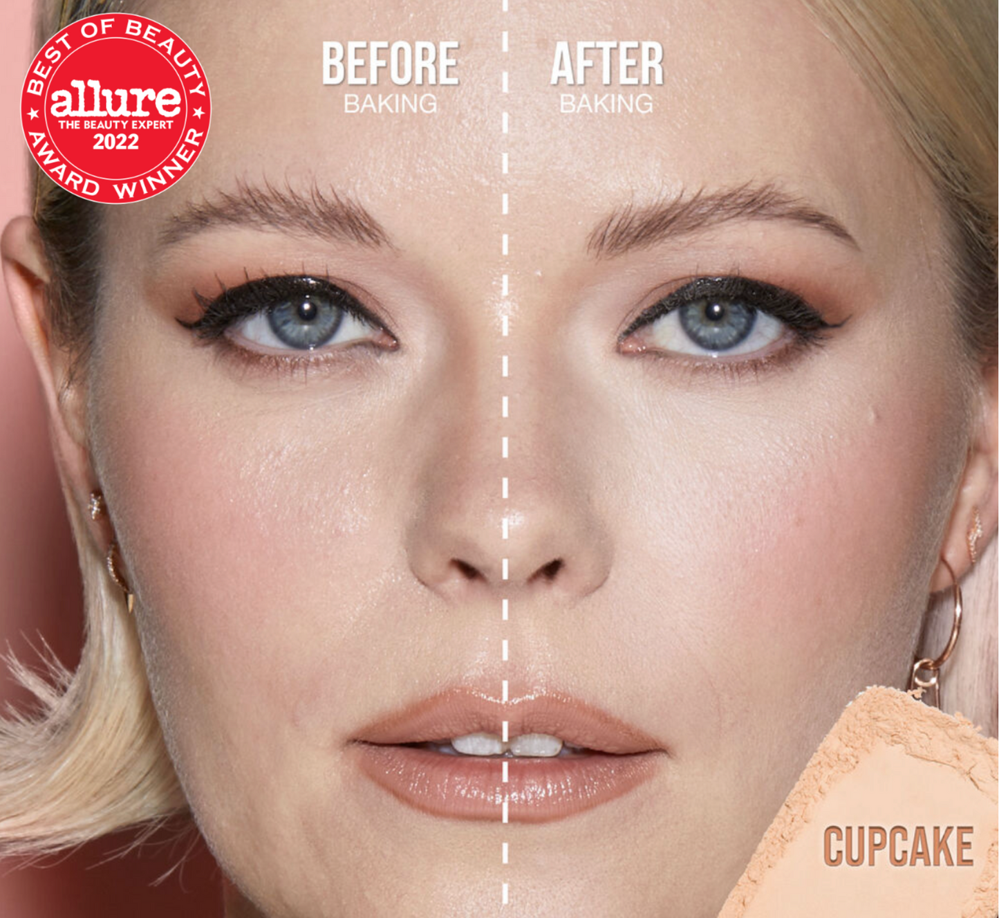 Huda Beauty - Easy Bake Pressed Brightening And Setting Powder | Cupcake