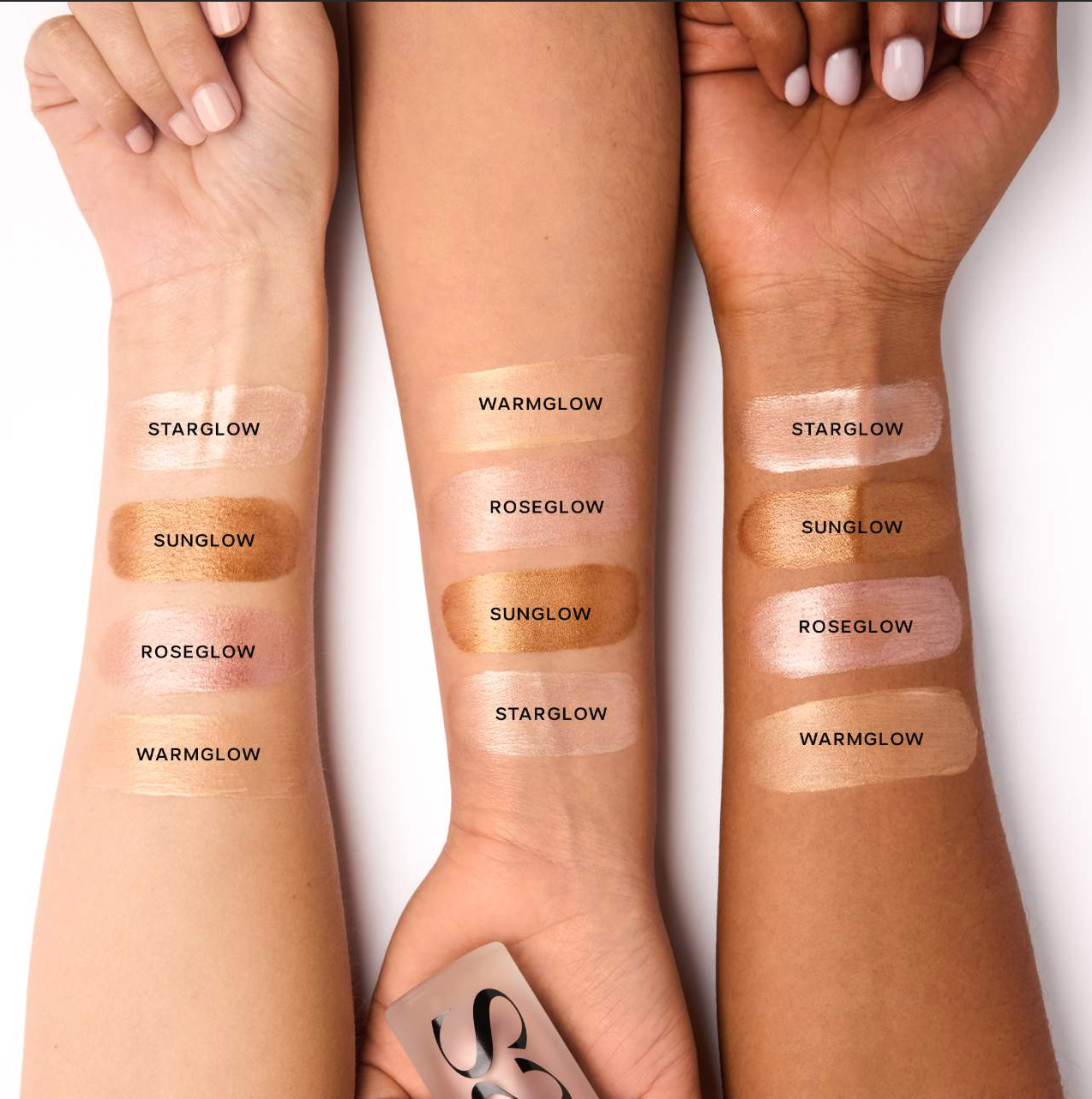 Saie Glowy Super Gel Lightweight Dewy Multipurpose Illuminator | Roseglow - universal rose gold glow
