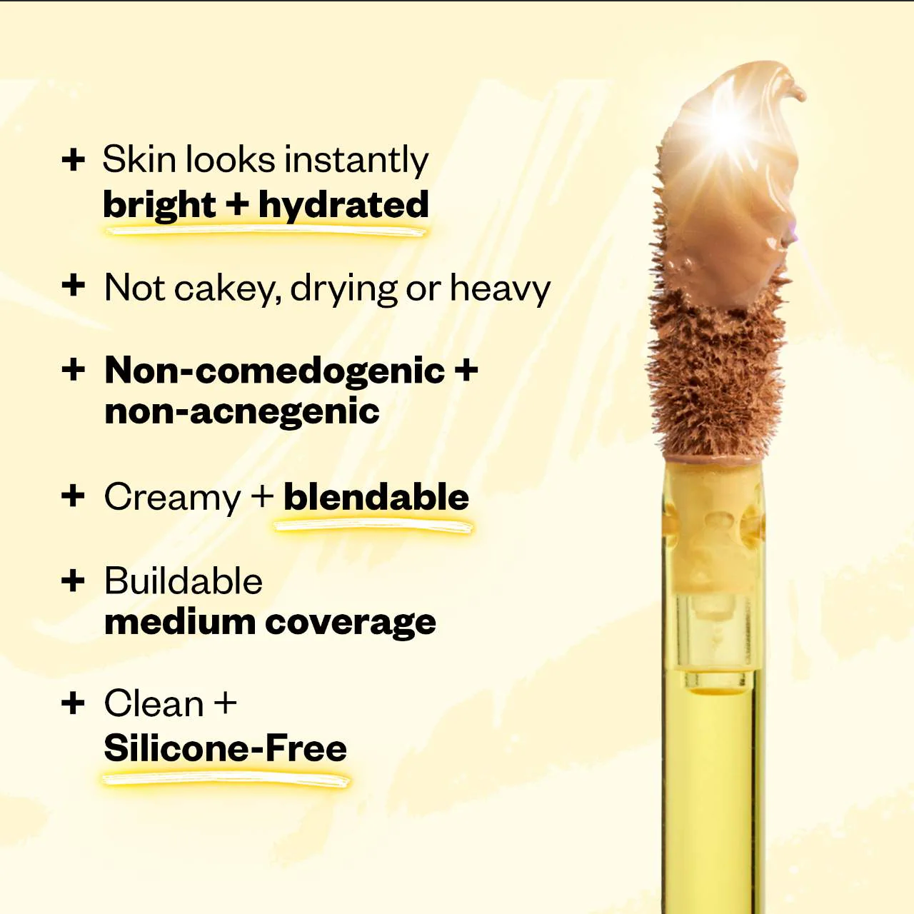 Kosas Concealer | Tone 4.5 N - light medium with subtle pink undertones
