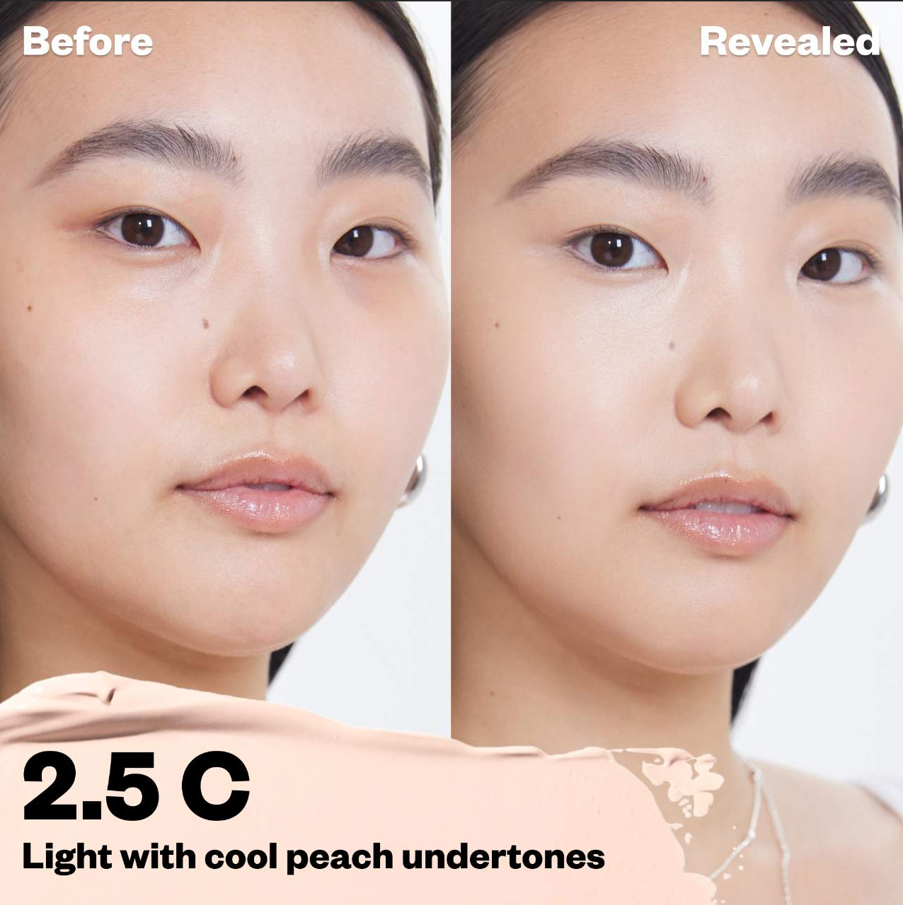 Kosas Concealer | Tone 2.5 C - light with cool peach undertones
