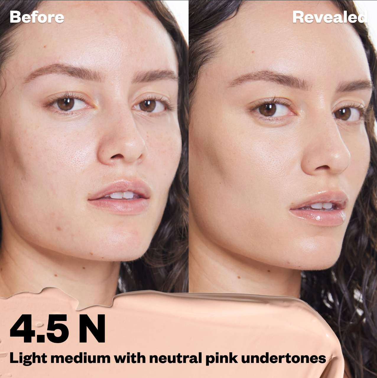 Kosas Concealer | Tone 4.5 N - light medium with subtle pink undertones