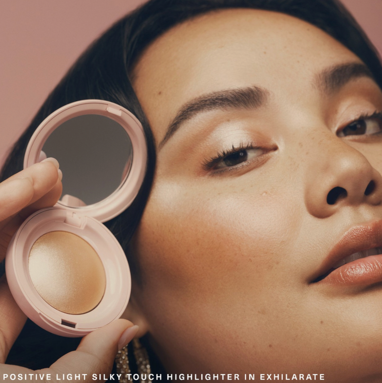 Rare Beauty - Positive Light Silky Touch Highlighter | Exhilarate - champagne gold