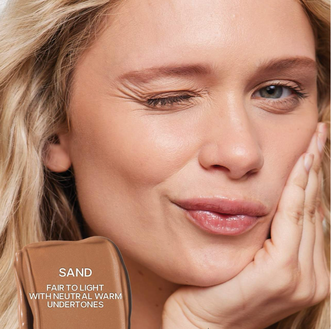 Saie - Dew Bronze Soft-Focus Liquid Bronzer | Sand - fair to light with neutral-warm undertones