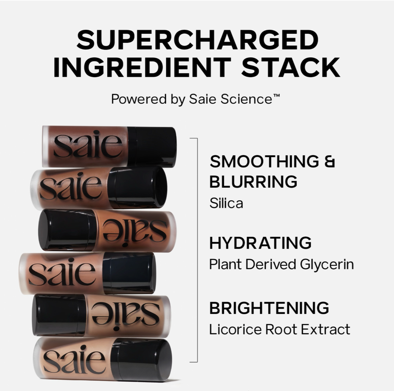 Saie - Dew Bronze Soft-Focus Liquid Bronzer | Spritz - light-medium to tan with warm undertones