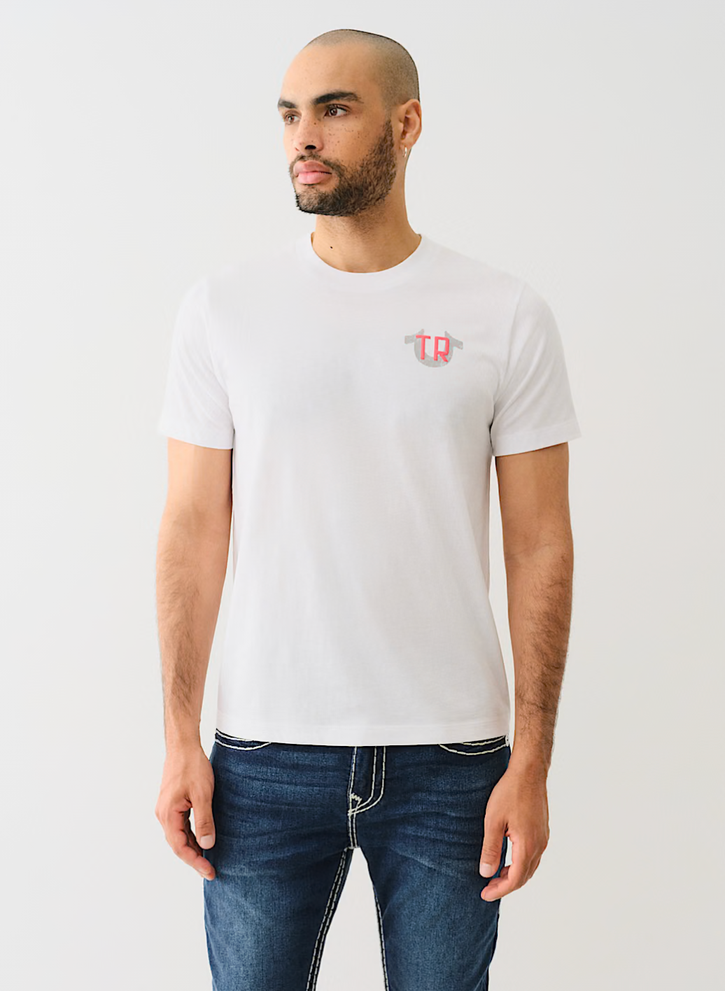 PUFF PRINT LOGO TEE