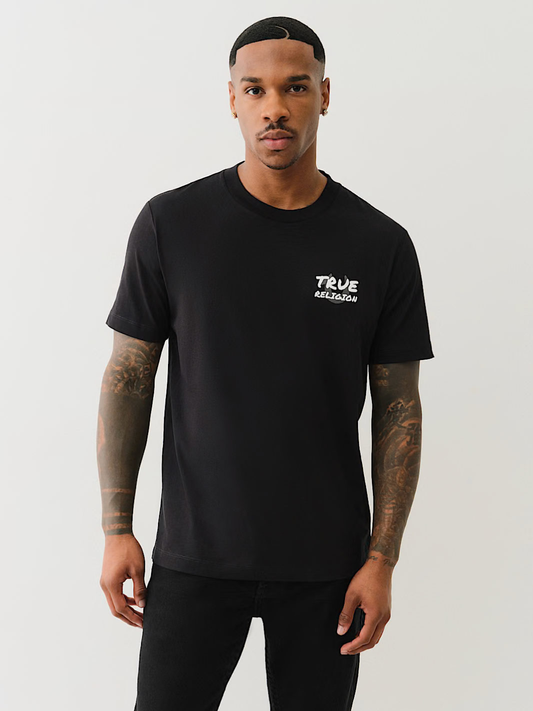 TRUE RELIGION - SILICONE LOGO TEE