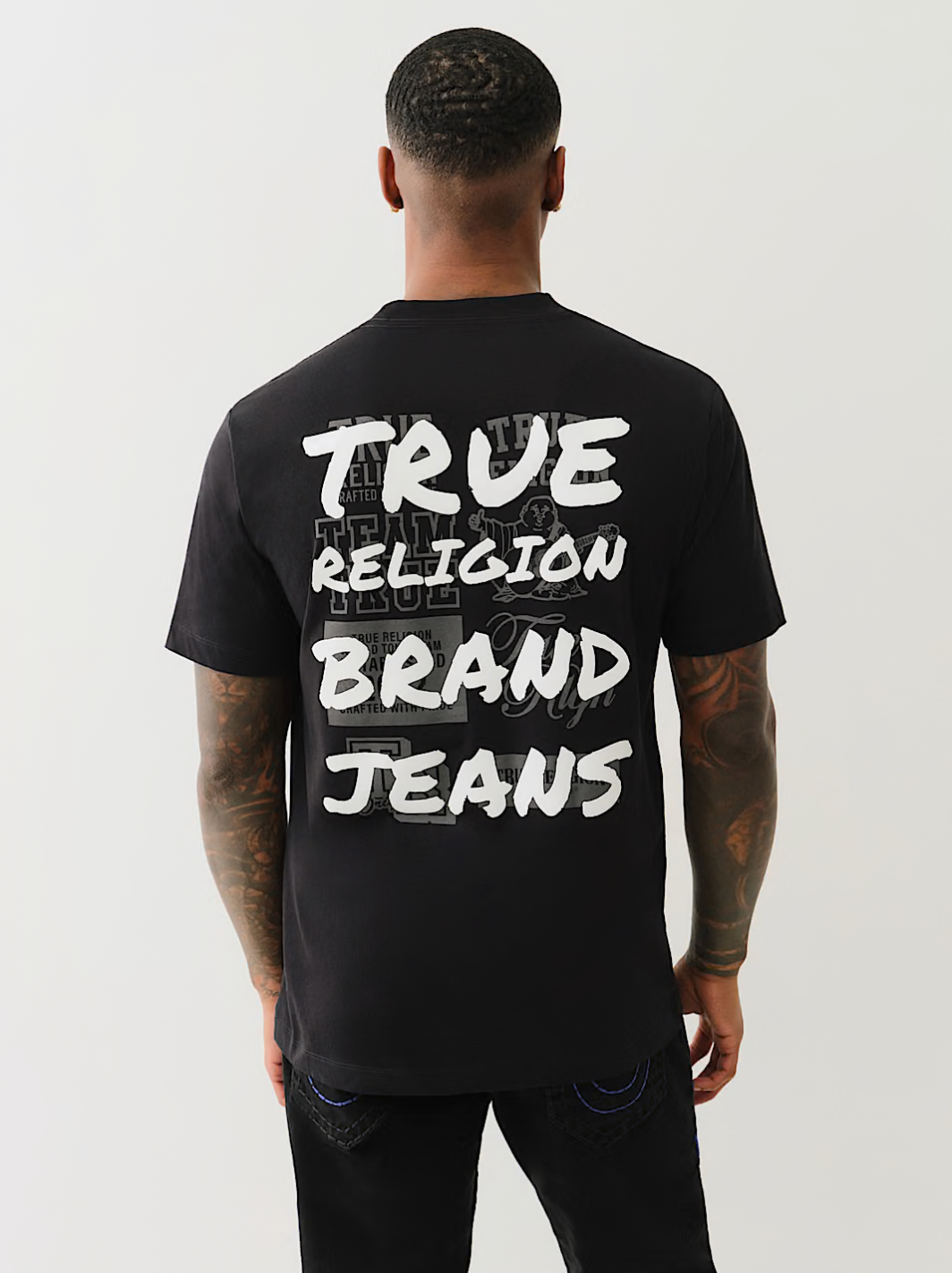 TRUE RELIGION - SILICONE LOGO TEE