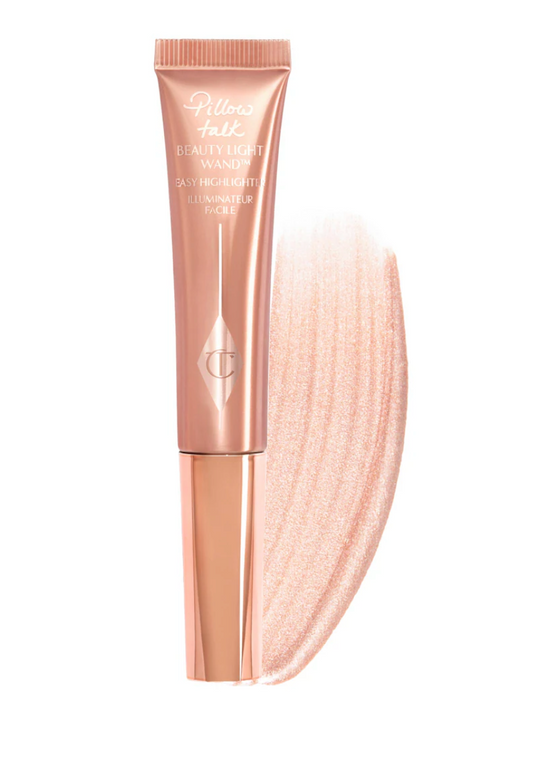 Charlotte Tilbury -  Beauty Highlighter Wand | Pillow Talk - soft rose gold highlight