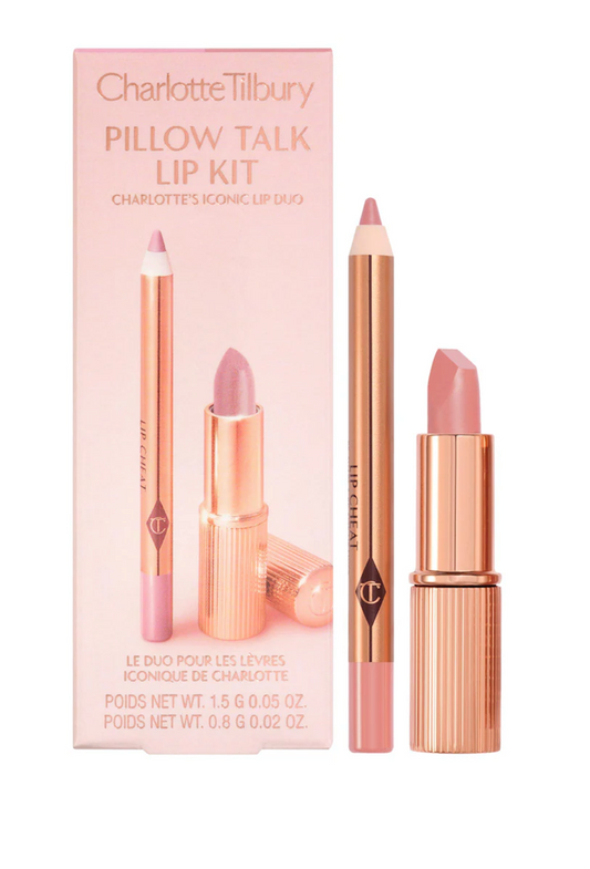 Charlotte Tilbury Mini Pillow Talk Lipstick & Liner Set | Pillow Talk Fair - cool pink nude