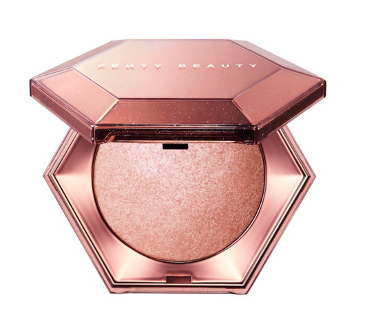 Fenty - Diamond Bomb All-Over Diamond Veil | Rosé Rave - pure pink & gold sparkle