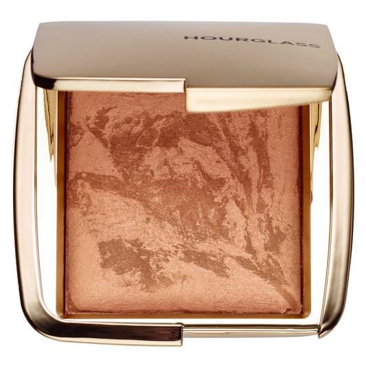 Hourglass Ambient® Lighting Bronzer |  Luminous Bronze Light - a medium bronze shade fused with Luminous Light for a softer, candlelit warmth