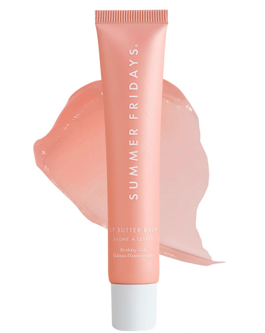 Summer Fridays - Lip Butter Balm for Hydration & Shine | Birthday Cake