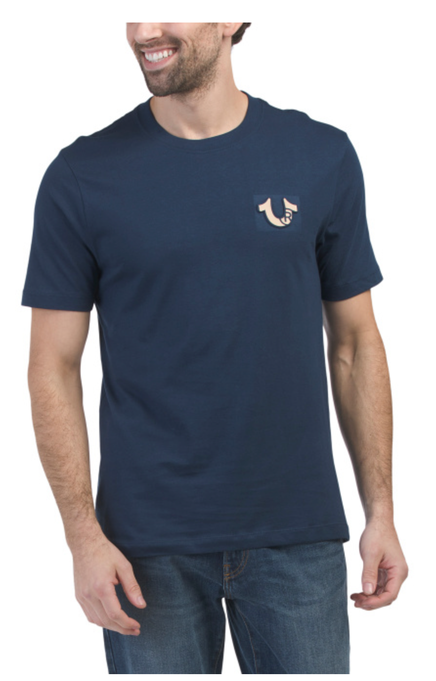 TRUE RELIGION - Tourist Short Sleeve Tee