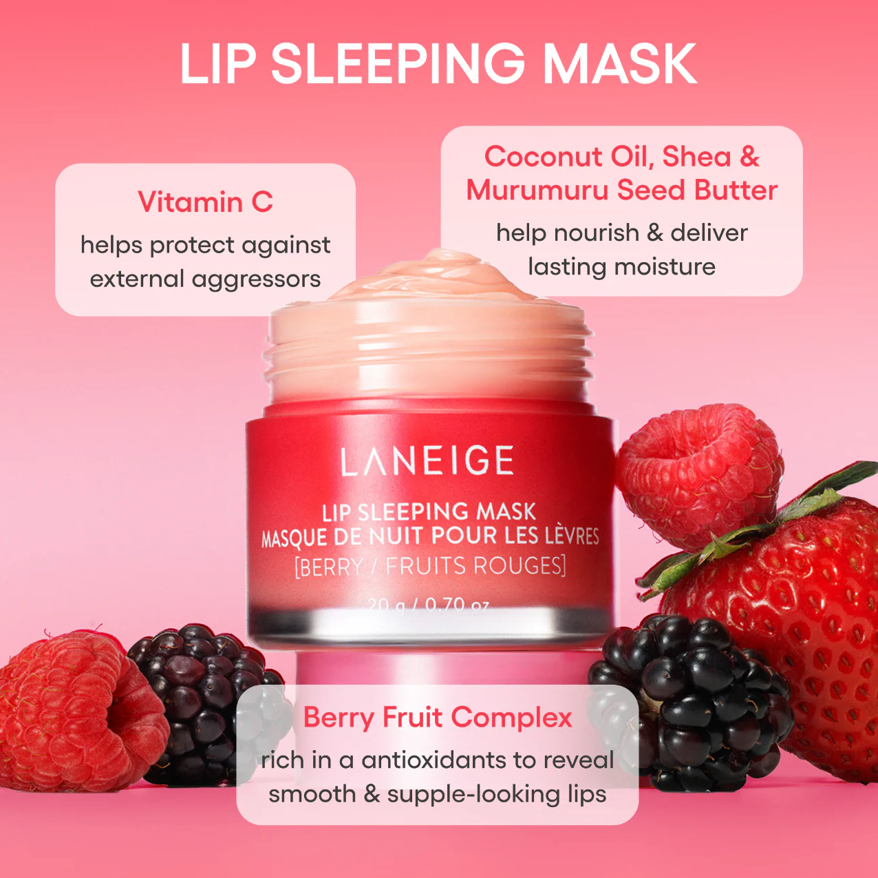 LANEIGE - Lip Sleeping Mask | Berry