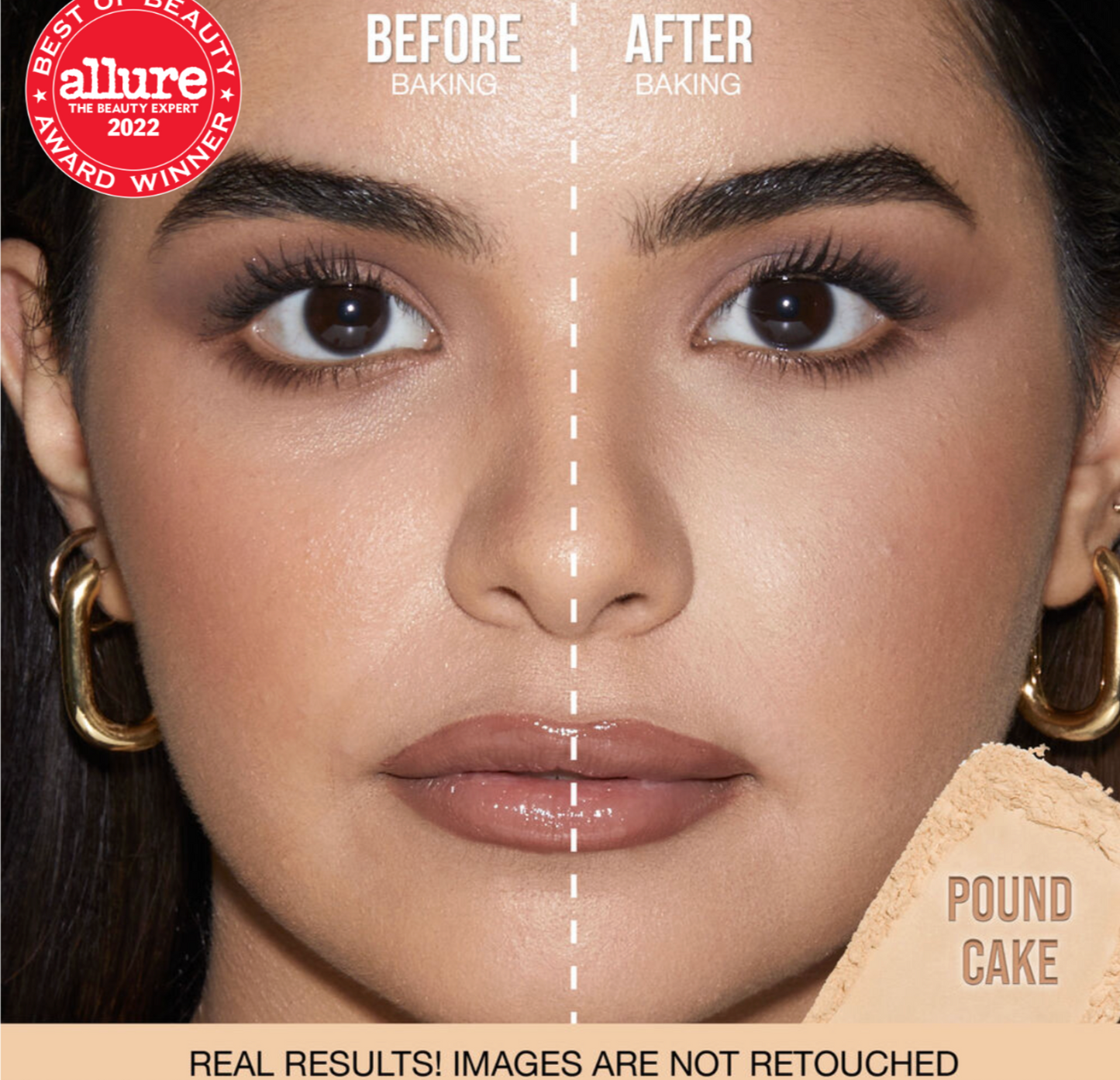 Huda Beauty - Easy Bake Pressed Brightening And Setting Powder | Pound Cake