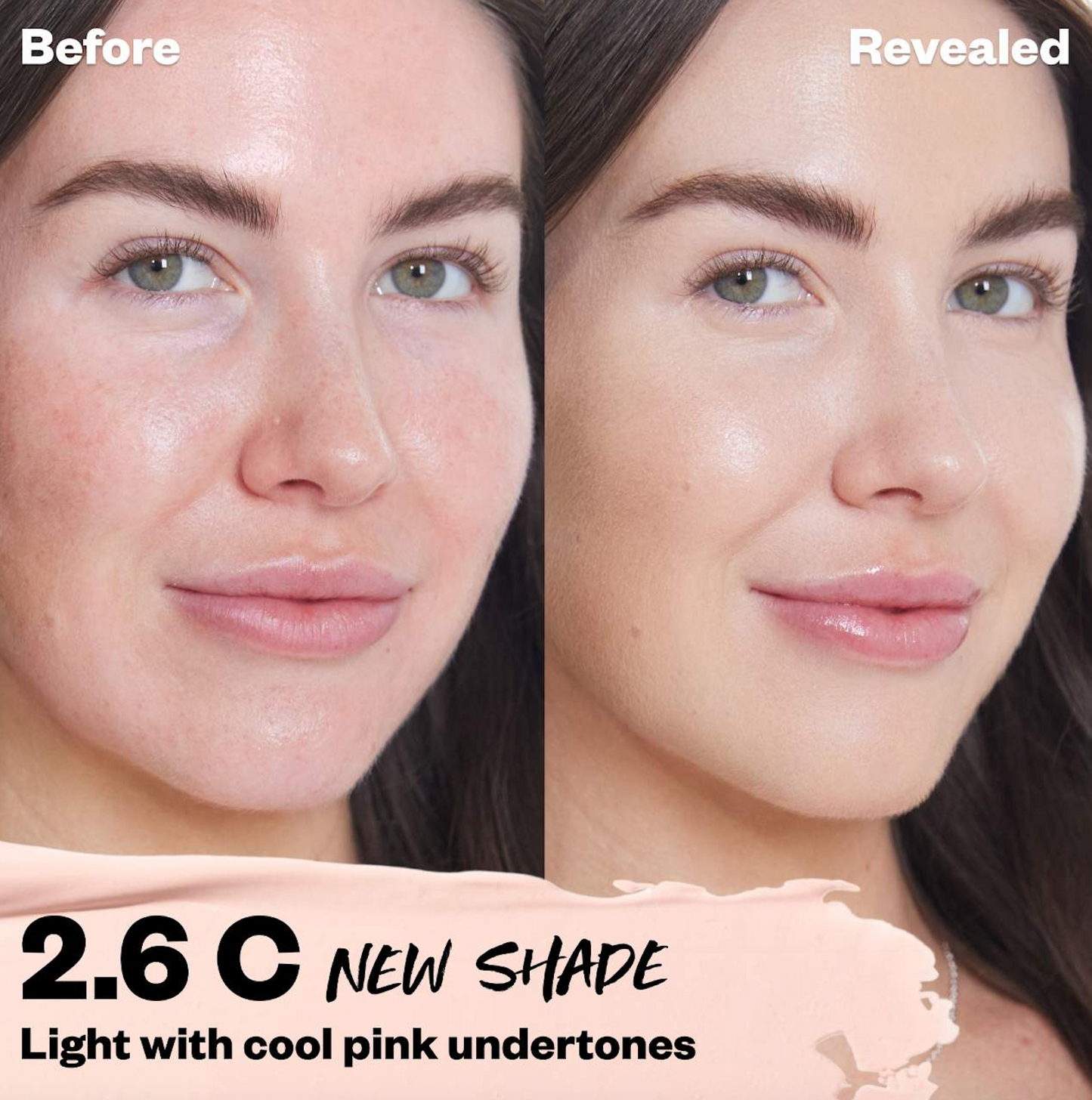 Kosas Concealer | Tone 2.6 C - light with cool pink undertones