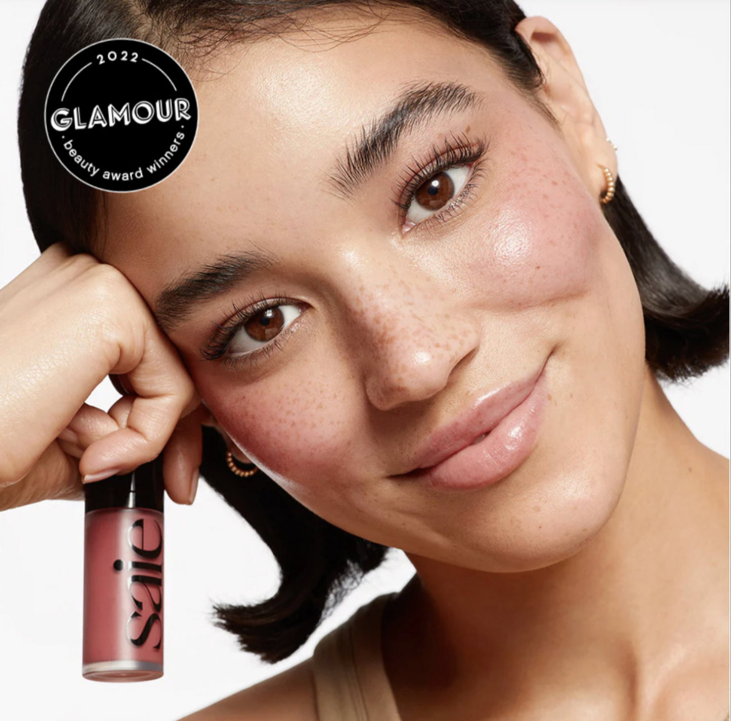 Saie - Dew Blush Liquid Cheek Blush | Chilly