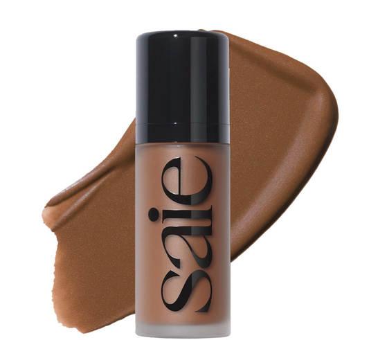 Saie - Dew Bronze Soft-Focus Liquid Bronzer | Spritz - light-medium to tan with warm undertones