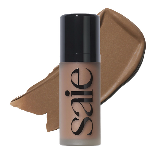 Saie - Dew Bronze Soft-Focus Liquid Bronzer | Salt - fair to light with slightly cool undertones